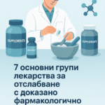 7 основни групи лекарства за отслабване с доказано фармакологично действие